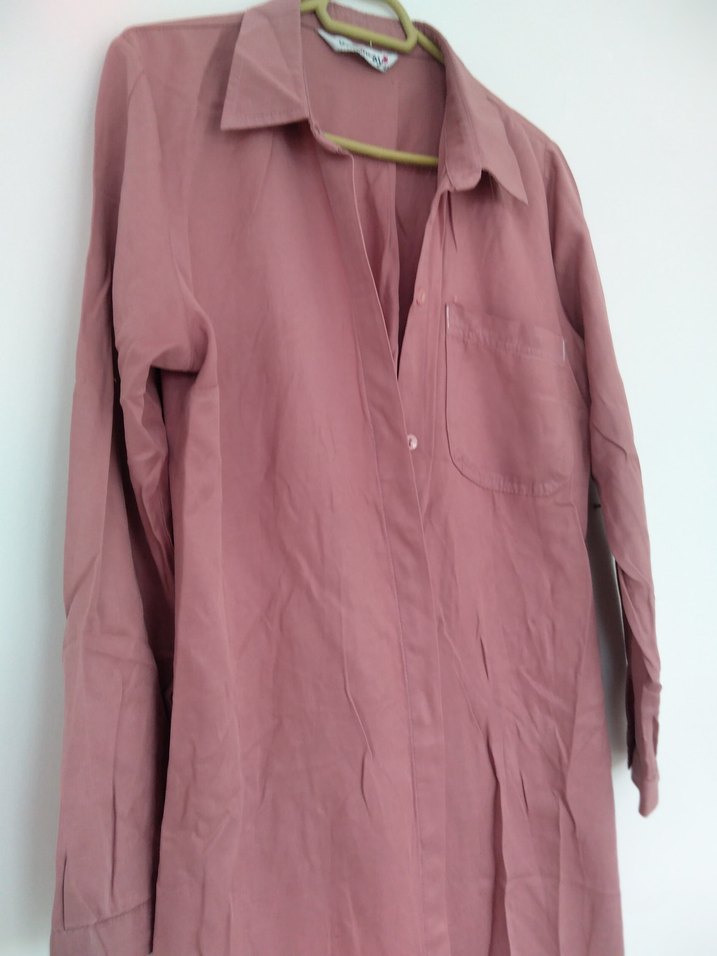 Keten Gömlek Tunik - Görsel 4