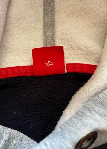 Koyu Kırmızı Kapüşonlu Erkek Çocuk Sweatshirt - Görsel 3