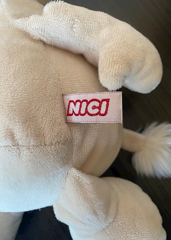 Kalp Detaylı Bej Peluş Oyuncak - Görsel 4