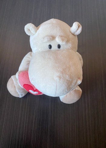 Kalp Detaylı Bej Peluş Oyuncak - Görsel 8