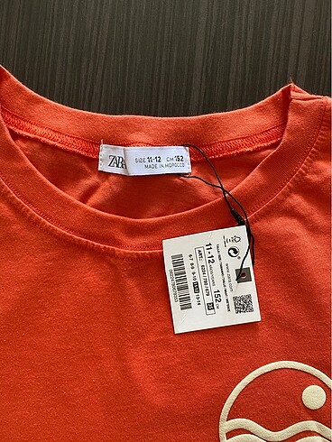 Zara Zara orijinal tişört sıfır ürün