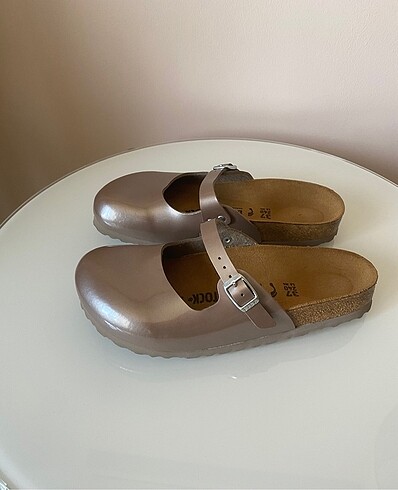 Birkenstock orijinal bakır rengi terlik 37 numara sıfır ürün