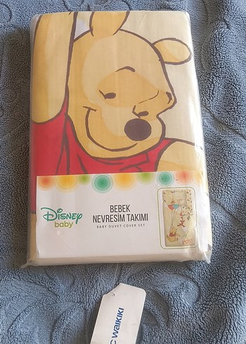 Disney Bebek Nevresim Takımı - Pastel Kahverengi - Görsel 2