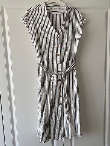 Batik keten elbise