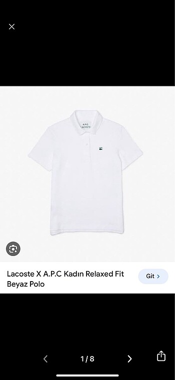 Lacoste polo yaka tshirt