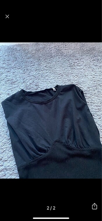 Stradivarius Siyah mini elbise