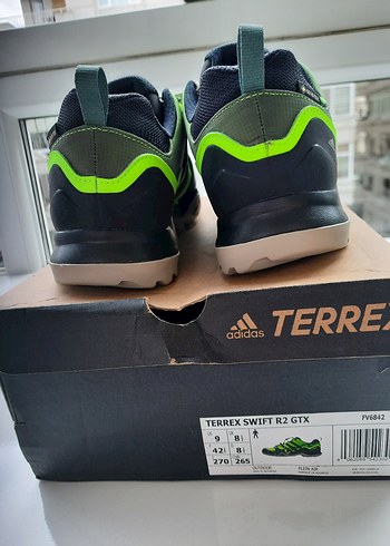 42 Beden yeşil Renk Adidas Terrex Swift R2 GTX Yeşil Outdoor Ayakkabı