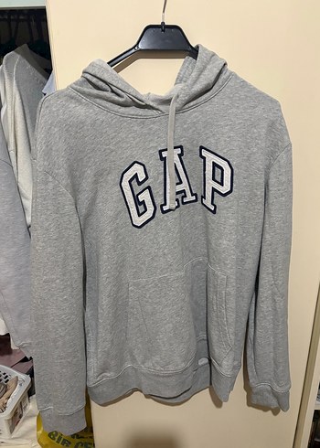 Gri GAP Kapüşonlu Kadın Sweatshirt