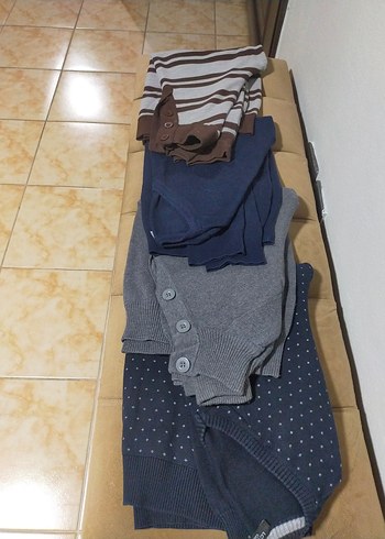 LC Waikiki Düğmeli Gri Erkekler Hırka