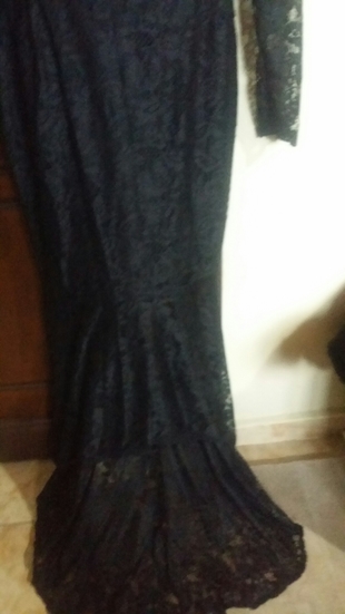40 Beden siyah Renk sıfır elbise 
