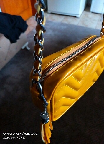  Beden sarı Renk Sıfır çanta 