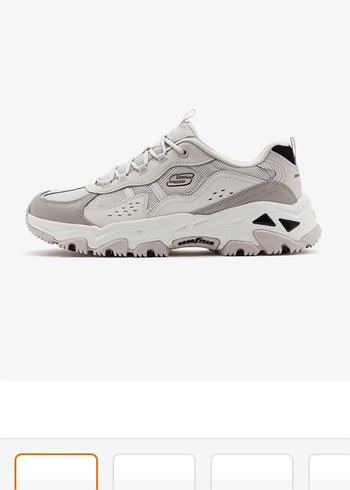 40 Beden Skechers D'lites Bej Spor Ayakkabı