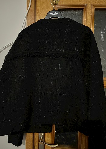 LC Waikiki LCW Siyah Tüvit Blazer Ceket