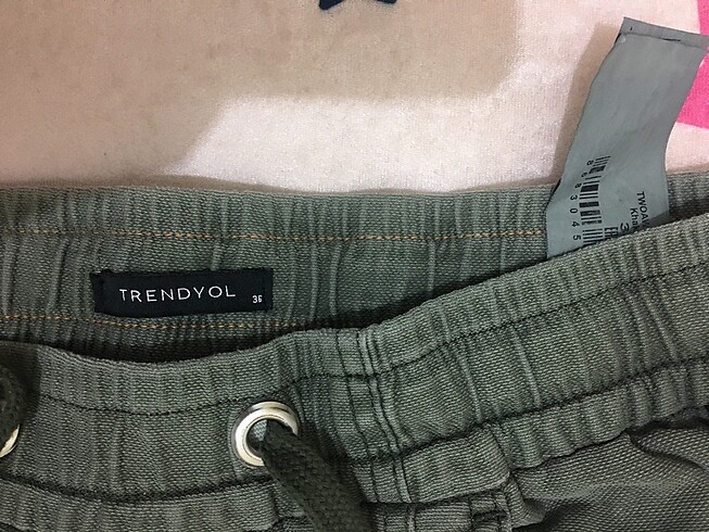 Eskitme görünümlü  pantolon - Görsel 2