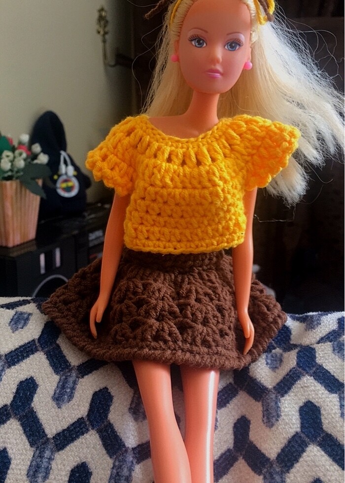 Barbie bebek Kıyafeti - Görsel 3