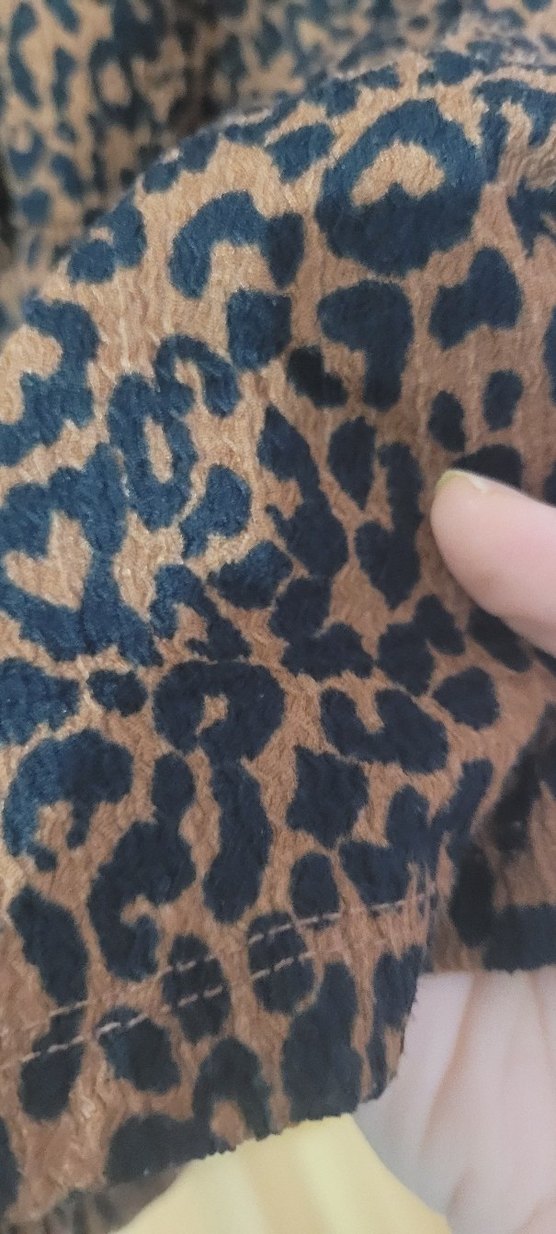 stradivarius Kahverengi Leopar Desenli Salaş  Elbise - Görsel 3