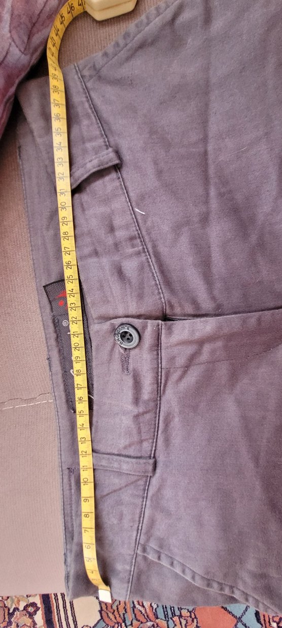 Gri Kemerli Kadın  Pantolon - Görsel 5