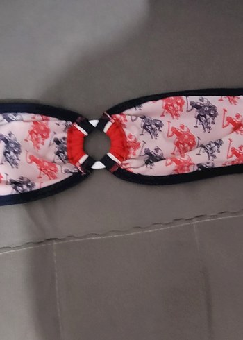 polo Kırmızı Straplez Bikini Takımı - Görsel 3