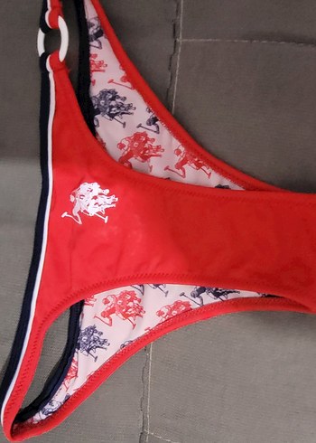 polo Kırmızı Straplez Bikini Takımı - Görsel 2