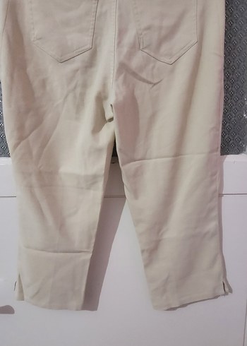 krem kapri Pantolon yazlik - Görsel 2