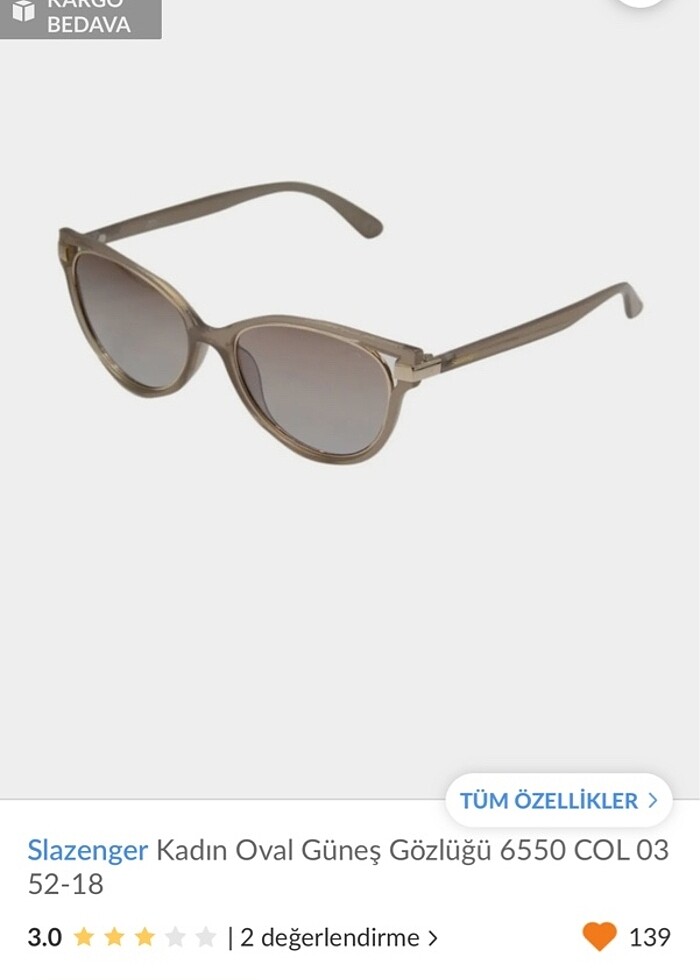 Slazenger gözlük - Görsel 2