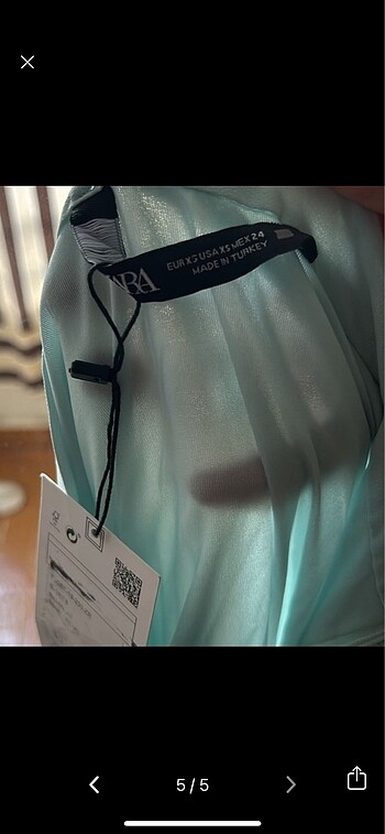 Zara piliseli uzun etek - Görsel 5