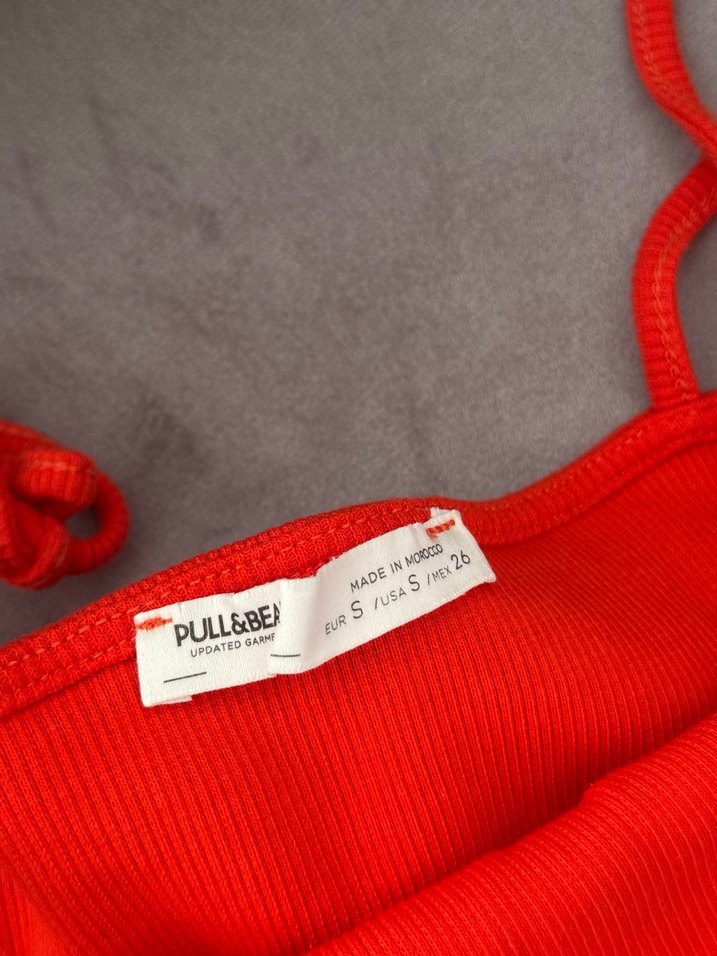 Kırmızı mini elbise - Görsel 2