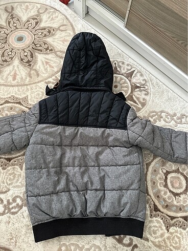 5 Yaş Beden gri Renk 4-5 yaş erkek çocuk Mont