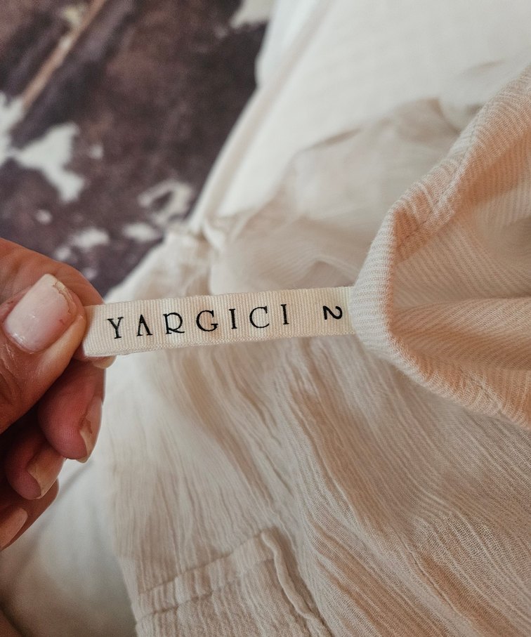 şile bezi plaj elbisesi - Görsel 4