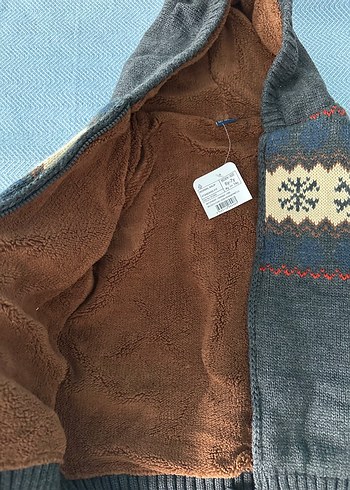 6 Yaş Beden camel Renk LCW İÇİ POLAR HIRKA