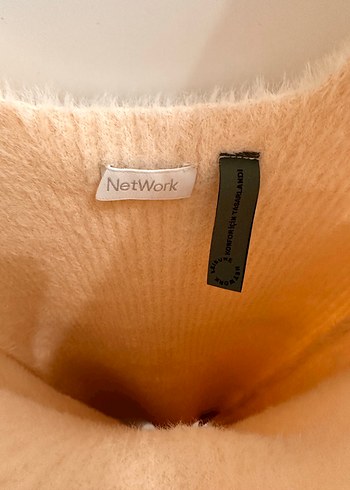 Network NetWork Bej Kolsuz Uzun Triko Elbise