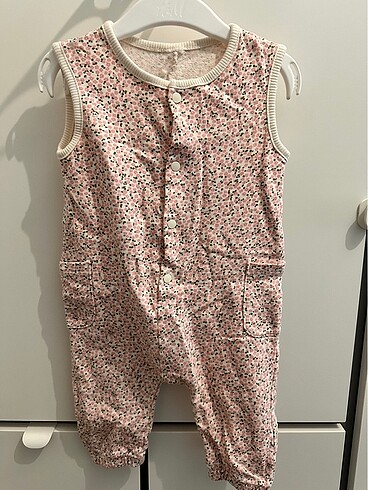 9 Ay Beden H&M Çiçekli Tulum