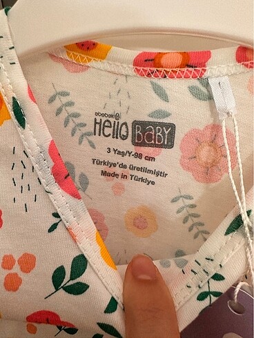 3 Yaş Beden HelloBaby Pijama