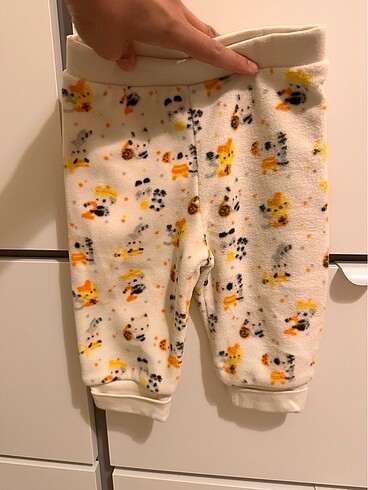 6-9 Ay Beden çeşitli Renk Polar Pijama Takımı