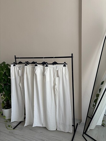 Keten Karışımlı Pantolon