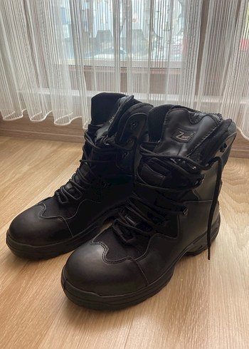 Siyah Bağcıklı su geçirmez özellikli deri bot orjinal - Görsel 3