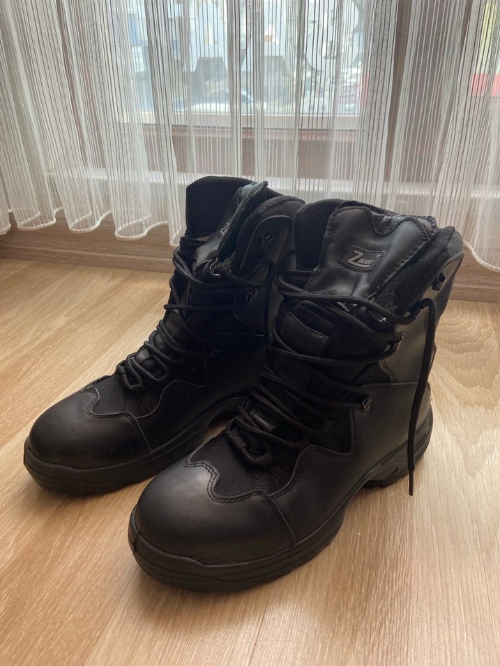 Siyah Bağcıklı su geçirmez özellikli deri bot orjinal - Görsel 3