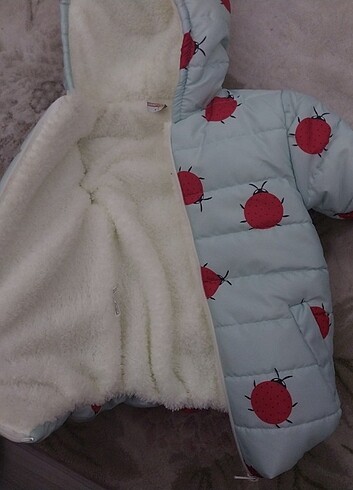 İçi yünlü mont - Görsel 3