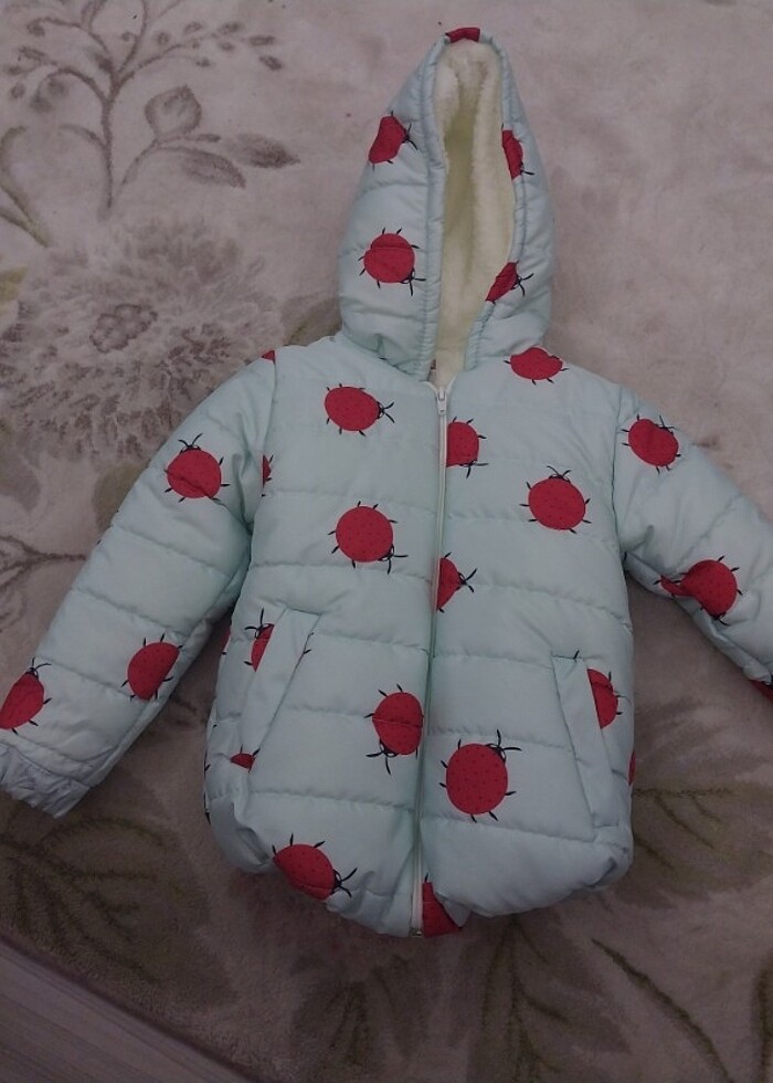 İçi yünlü mont - Görsel 2