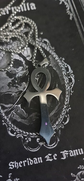 Killstar Gotik ankh kolye