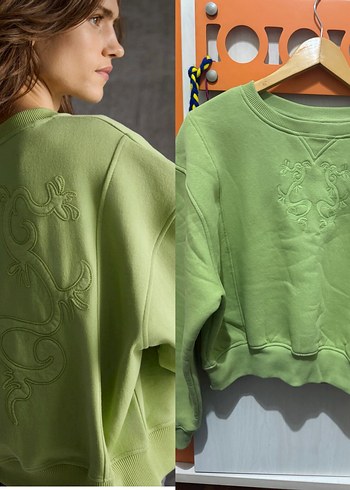 Nakışlı Sweatshirt
