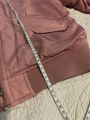 s Beden pembe Renk H&M Bomber Ceket Mont