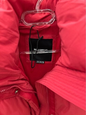 Pull and Bear Pull and bear dik yaka şişme mont