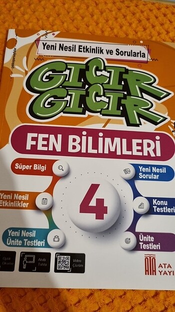 4. Sınıf Fen Bilimleri kaynak kitabi 