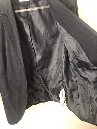 s Beden Stradivarius lacivert blazer ceket