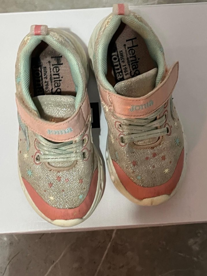 Joma Kız Çocuk Pembe Spor Ayakkabı - Görsel 3