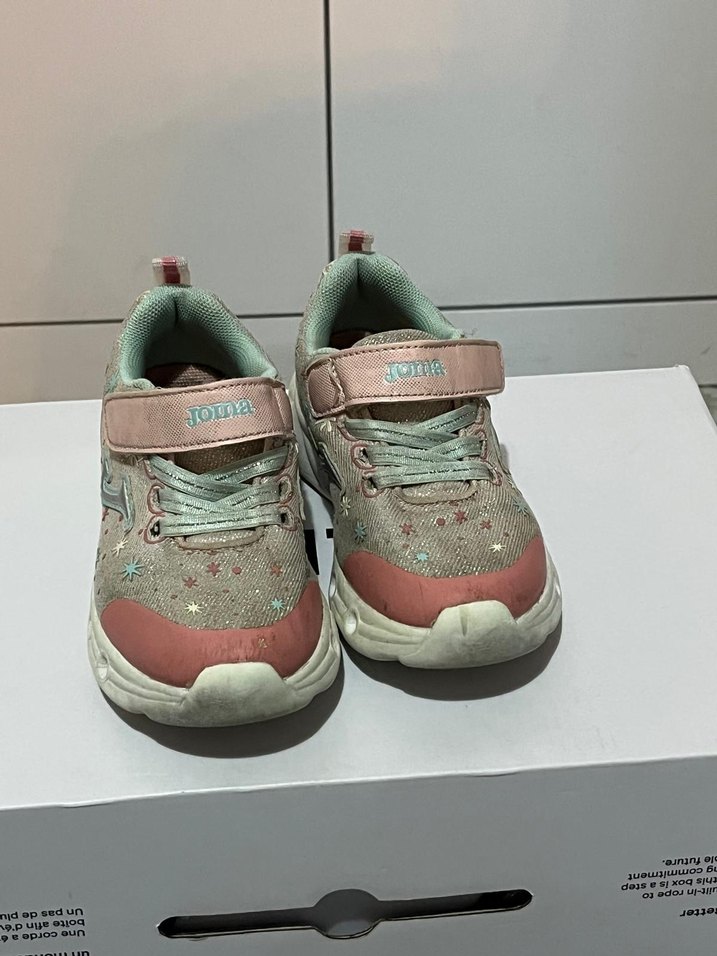 Joma Kız Çocuk Pembe Spor Ayakkabı - Görsel 2