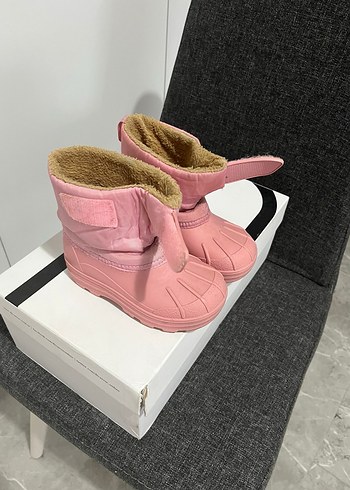 IGOR Kız Çocuk Pembe Lastik Botlar Velcro - Görsel 4