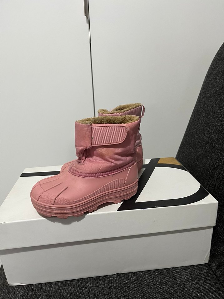 IGOR Kız Çocuk Pembe Lastik Botlar Velcro - Görsel 3