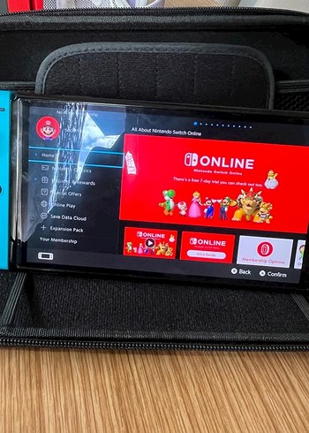 Kırmızı Nintendo Switch Oled 64GB Konsolu - Görsel 3